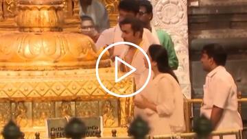 [Watch] Gautam Gambhir Visits Srivari Temple, Prays For India's World Cup Glory